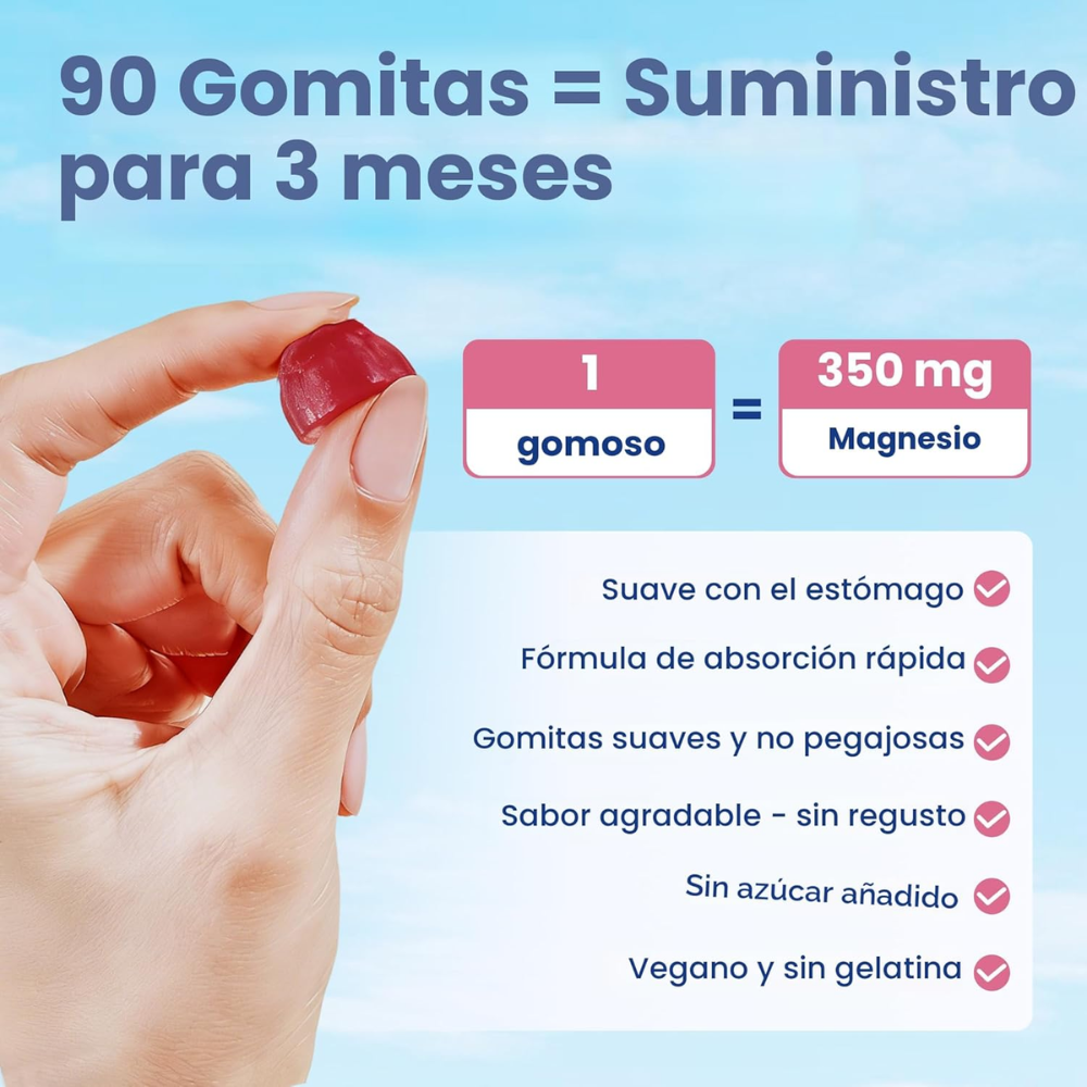 Gummies Magnesio 14 en 1