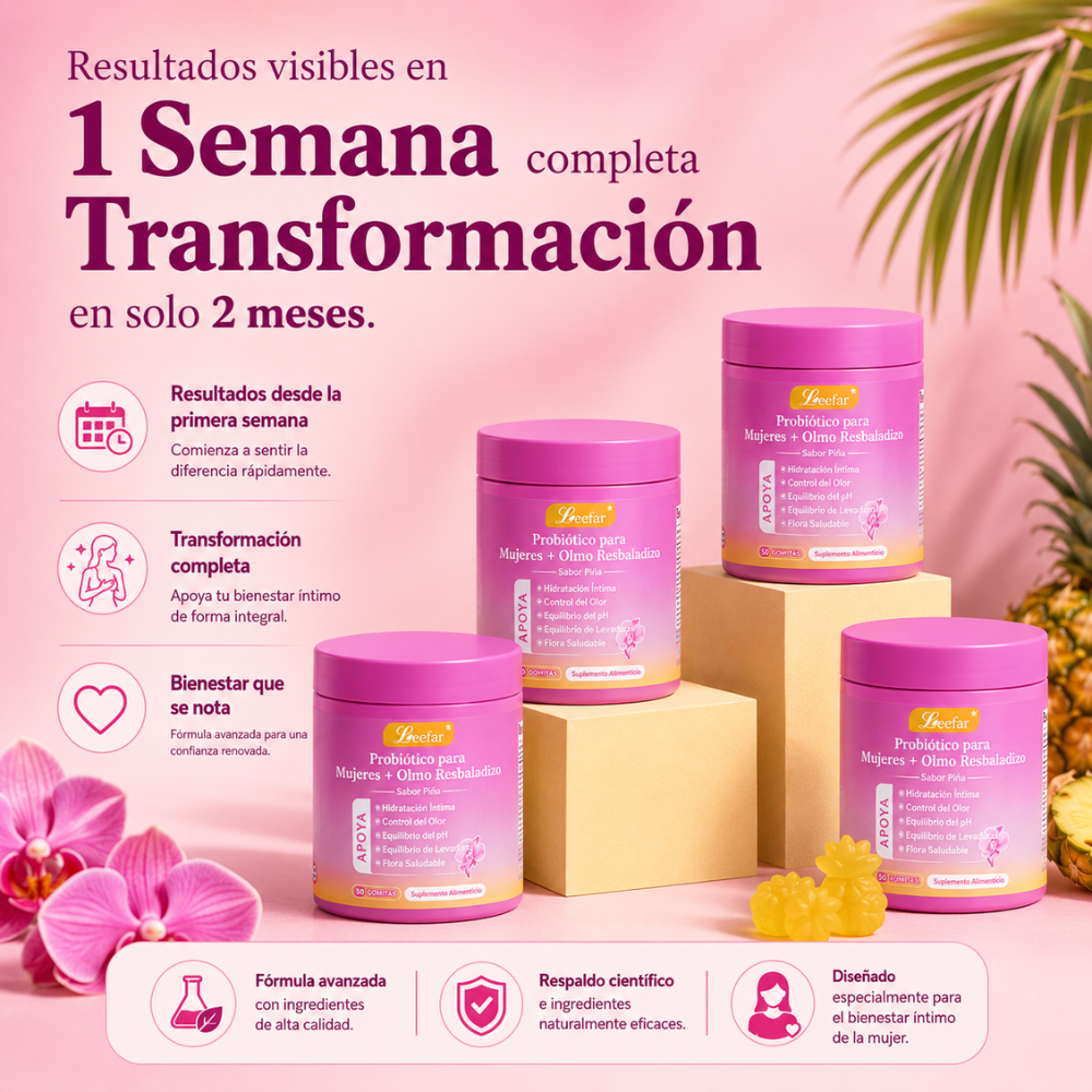 Probiótico Íntimo para Mujeres