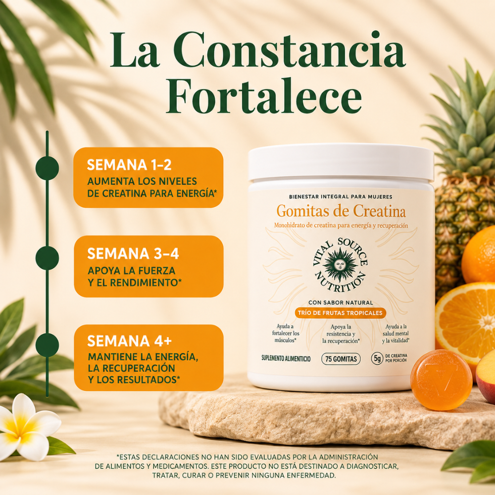 Creatina Monohidratada para Mujeres