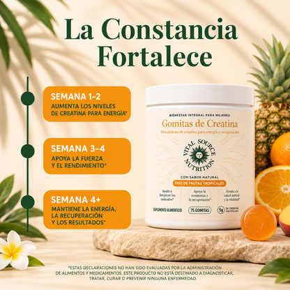 Creatina Monohidratada para Mujeres