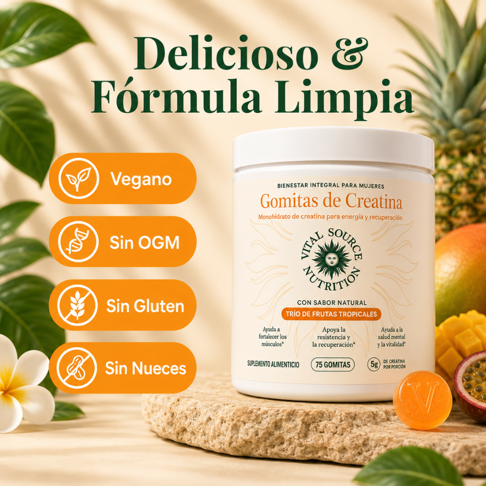 Creatina Monohidratada para Mujeres