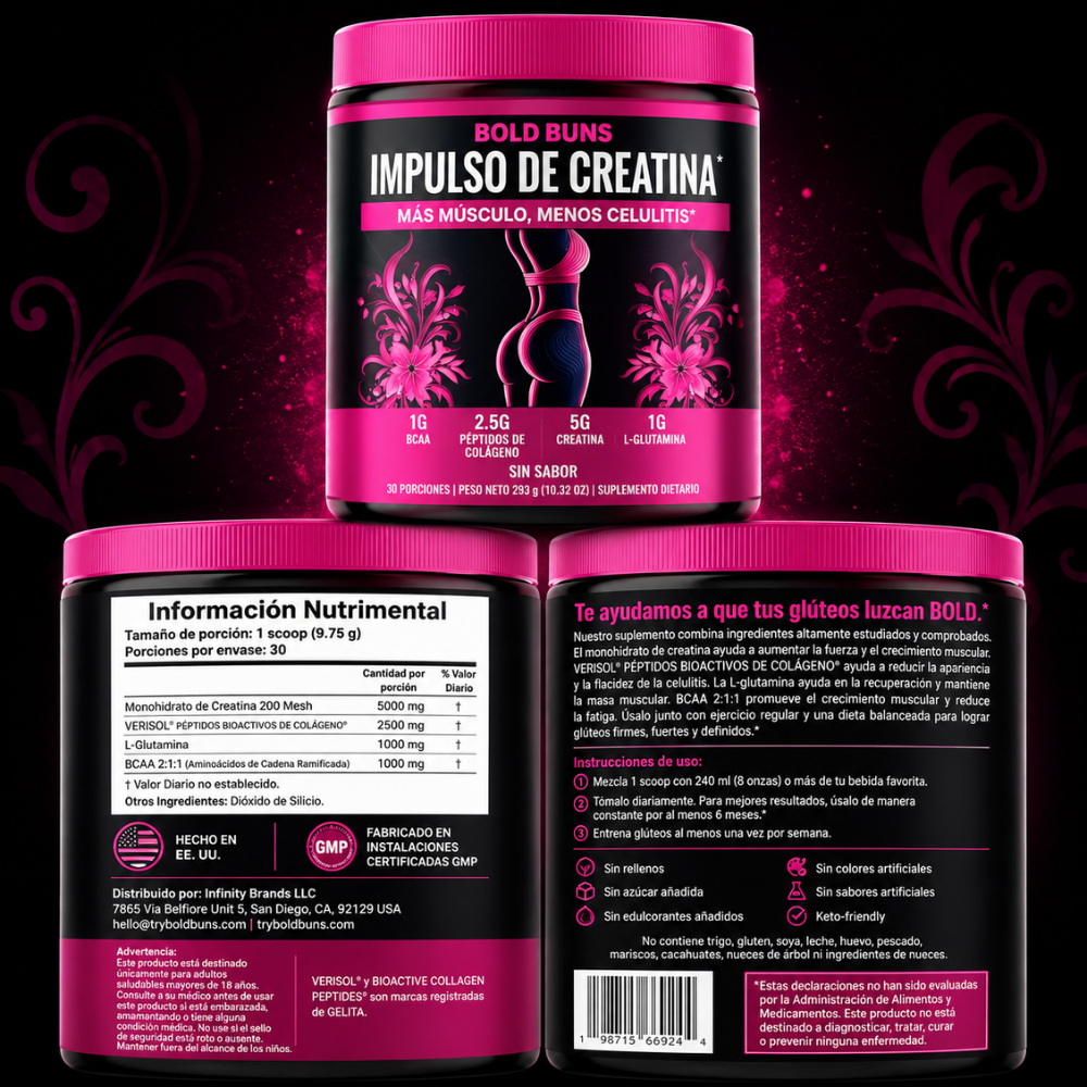 Creatina Monohidratada Femenina