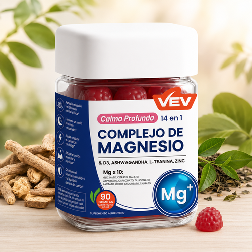 Gummies Magnesio 14 en 1
